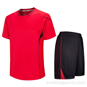 Últimos diseños set de uniformes de fútbol de fútbol de fútbol